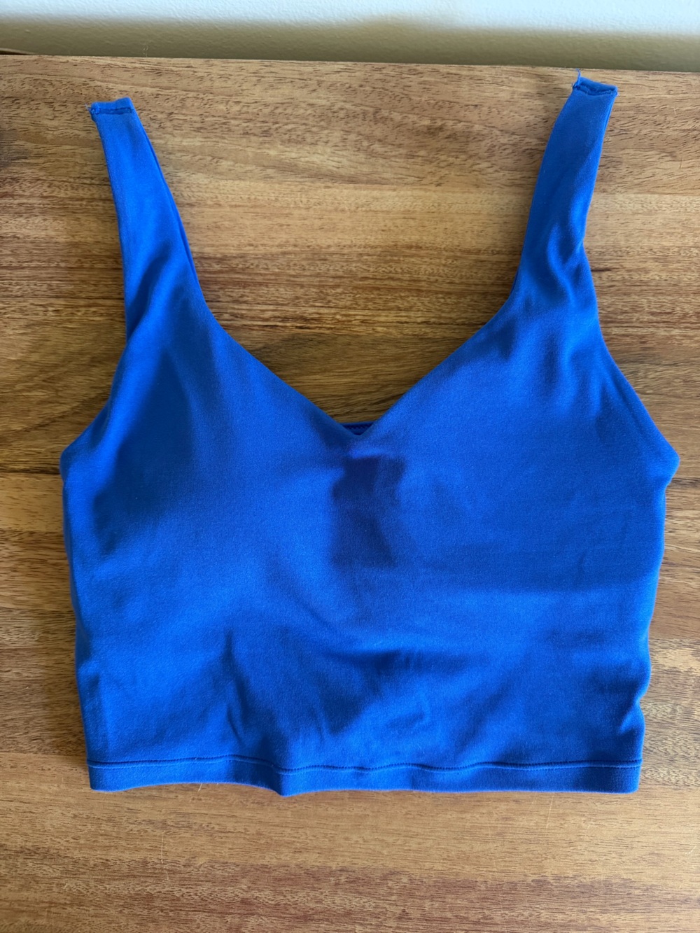 aerie Offline “Yearbook” blue Active wear workout top